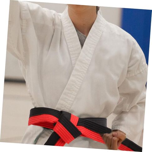 6pcs Comfort Fit Taekwondo Belt Karate Belt for Adults Boys and Girls Martial Arts Practice in Saudi Arabia