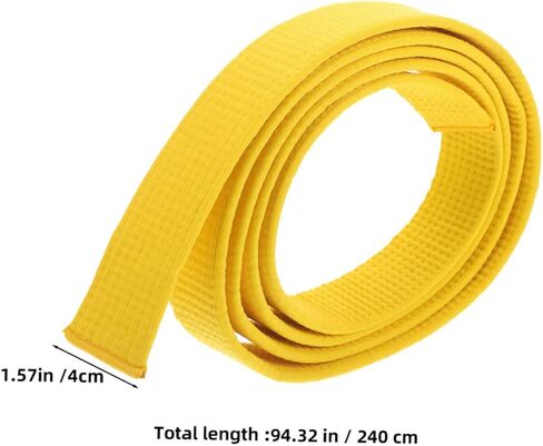 VANZACK 2Pcs Taekwondo Belt Durable Karate Belt for Martial Arts Training Comfortable Lightweight Design for Teens and Adults in Saudi Arabia