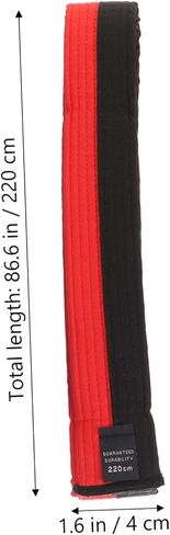 Hemoton 6pcs Taekwondo و Karate Belts وضعت خلايا الفنون القتالية للقطن للبنين والبنات والبالغين معدات التدريب القابلة للتعديل بالألوان in Kuwait