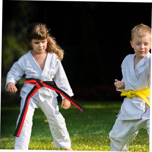 Hemoton 6pcs Taekwondo و Karate Belts وضعت خلايا الفنون القتالية للقطن للبنين والبنات والبالغين معدات التدريب القابلة للتعديل بالألوان in Kuwait