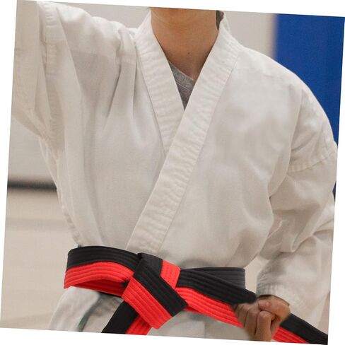 Hemoton 6pcs Taekwondo و Karate Belts وضعت خلايا الفنون القتالية للقطن للبنين والبنات والبالغين معدات التدريب القابلة للتعديل بالألوان in Kuwait
