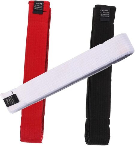 BESPORTBLE 3pcs Multi-Function Karate Belts Karate Boys and Girls Costume Belt Taekwondo Wrist Guard Elasticated in Saudi Arabia