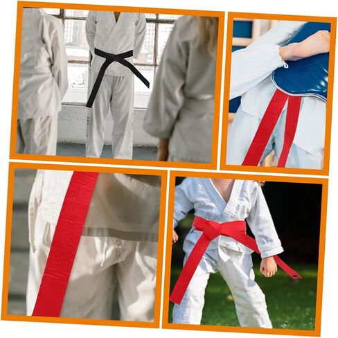 BESPORTBLE 3pcs Multi-Function Karate Belts Karate Boys and Girls Costume Belt Taekwondo Wrist Guard Elasticated in Saudi Arabia