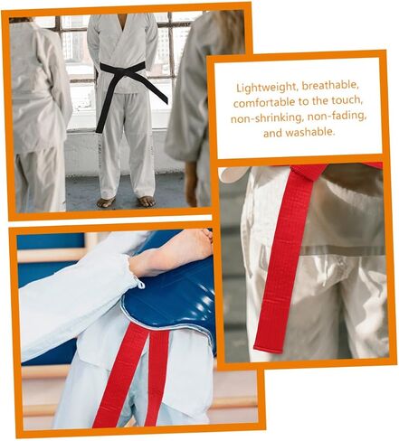 BESPORTBLE 3pcs Multi-Function Karate Belts Karate Boys and Girls Costume Belt Taekwondo Wrist Guard Elasticated in Saudi Arabia