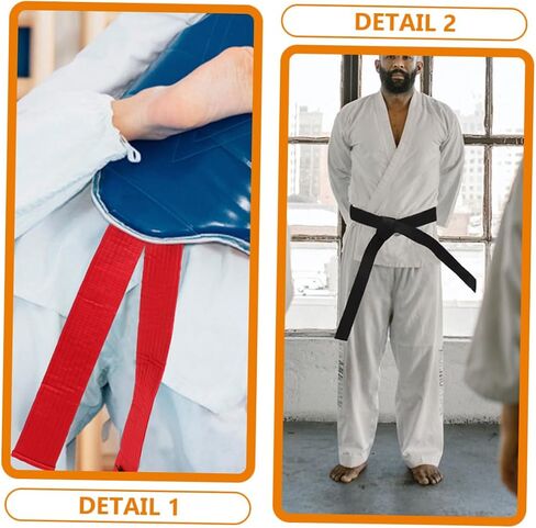 BESPORTBLE 3pcs Multi-Function Karate Belts Karate Boys and Girls Costume Belt Taekwondo Wrist Guard Elasticated in Saudi Arabia