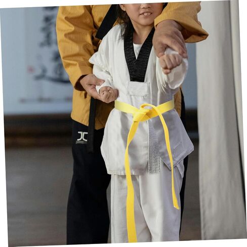 حزام الكاراتيه Besportble for Taekwondo Lightweight Arts Belt مريحة مرنة لممارسة الصيف ناتج in Saudi Arabia