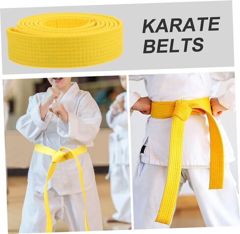 حزام الكاراتيه Besportble for Taekwondo Lightweight Arts Belt مريحة مرنة لممارسة الصيف ناتج in Saudi Arabia