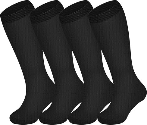 ammiko 4 أزواج أطفال جوارب كرة القدم الركبة الجوارب عالية الجوارب الجوارب الجوارب شباب كرة القدم الجوارب الطويلة أنبوب البيسبول جوارب الفتيات in Kuwait