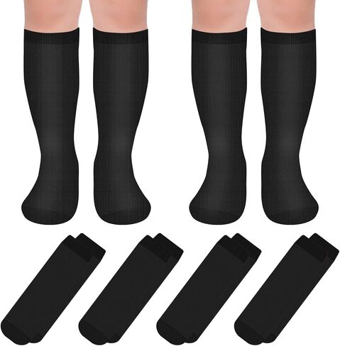 ammiko 4 أزواج أطفال جوارب كرة القدم الركبة الجوارب عالية الجوارب الجوارب الجوارب شباب كرة القدم الجوارب الطويلة أنبوب البيسبول جوارب الفتيات in Kuwait