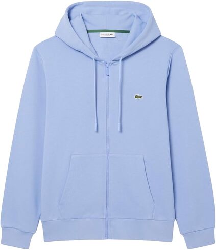 Lacoste Men's Classic Fit Zipped Fleece Sweatshirt in Saudi Arabia