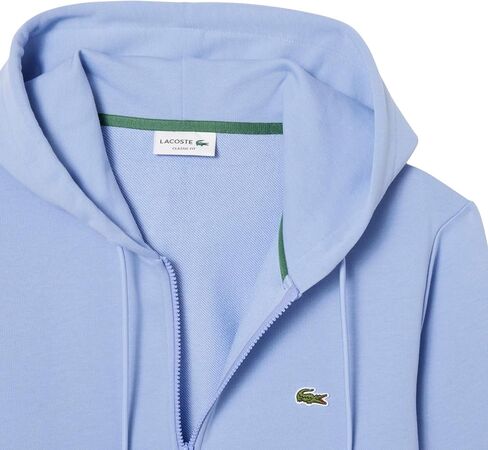 Lacoste Men's Classic Fit Zipped Fleece Sweatshirt in Saudi Arabia
