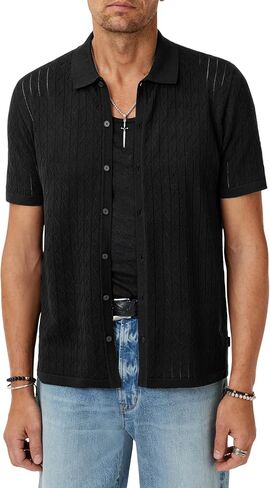 John Varvatos Men's Moore Shirt in Saudi Arabia