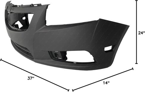 MBI Auto - Primered ، Front Pumper Cover Fascia متوافق مع 2011 2012 2013 2014 Chevy Cruze 11 12 13 14 ، GM1000924 in Saudi Arabia
