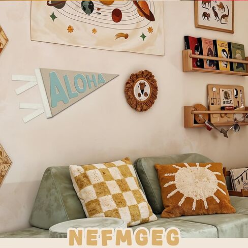 Kids Playroom Decor, Play Sign Wall Pennants Banners Flags, Boho Colorful Wall Hanging Decor for Toddler Kids Boys Nursery Bedroom Room Playroom in Kuwait
