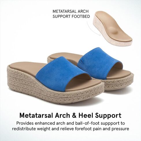 Abeo Solstice Slide Platform Sandals | تنزلق على سيدات النساء | espadrilles للنساء | كرة آلام كرة القدم | منصات مشطنية مدمجة | وسائد كرة القدم للنساء in Kuwait