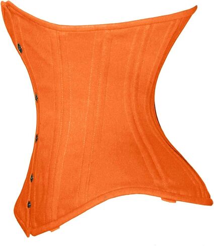 luvsecretlingerie Heavy Duty 26 Double Steel Boned Waist Training Cotton Underbust Shaper Wider Hips Corset #450-C2 in Saudi Arabia