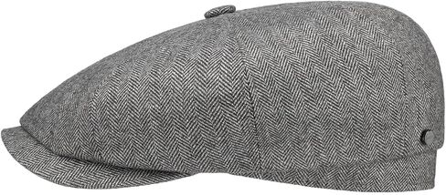 Stetson Hatteras Cashmere Silk Flat Cap Men Gray 7 5/8 in Saudi Arabia