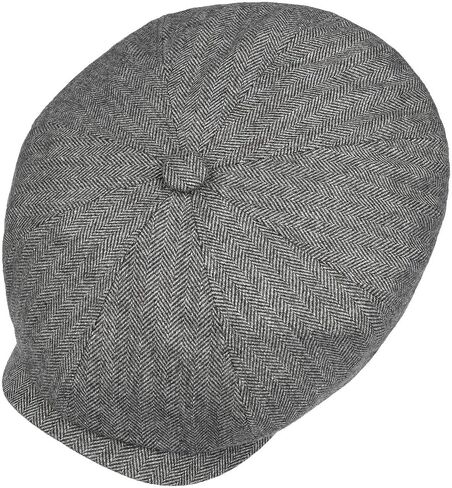 Stetson Hatteras Cashmere Silk Flat Cap Men Gray 7 5/8 in Saudi Arabia