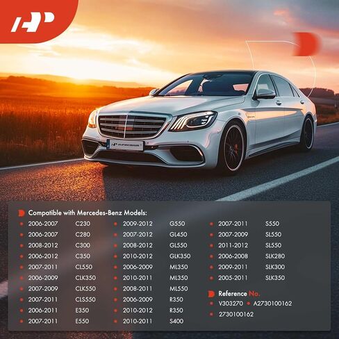 A-premium crankcase dreater pan pan متوافق مع Mercedes-Benz C230 ، C280 ، C300 ، C350 ، E350 ، E550 ، GL450 ، GL550 ، S400 ، S550 ، SL550 ، SLK280 ، SLK300 ، SLK350 ، R350 ، CL550 ، CLK350 ، CLK550 ، CLK550 ، in Kuwait