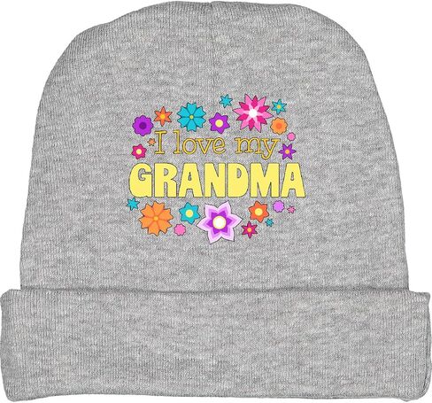 inktastic I Love My Grandma Baby Beanie Hat in Saudi Arabia