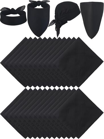 Halloween Pirate Bandanas 21 Inch Large Solid Bandanas for Men Women Headband Scarf Halloween Party Costume in Saudi Arabia