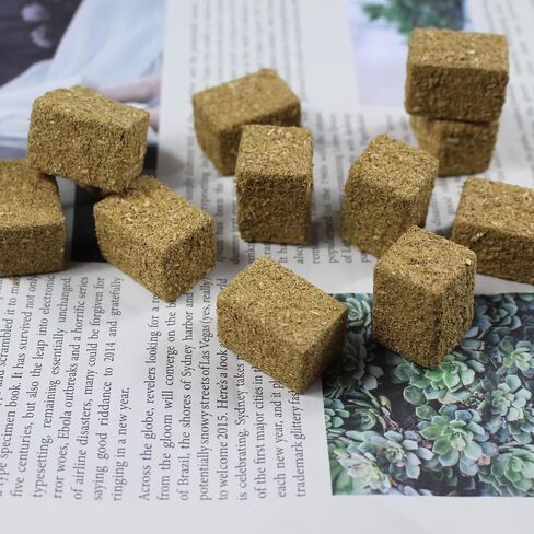 Mini Hay Bales Decorative Straw Bales, 12Pcs Mini Haystack Miniature Hay Bales for Dollhouse, Craft, Farm, Halloween, Table Decor, Autumn Harvest Decoration (12) in Saudi Arabia