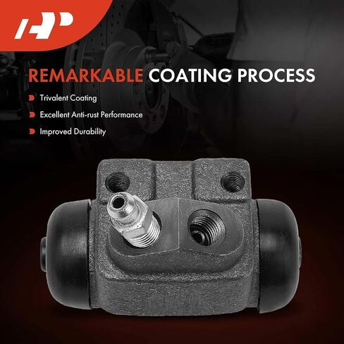 A-Premium Rear Drum Brake Wheel Cylinder Compatible with Select Ford and Mercury Models - EXP 1982-1988, Escort 1981-1990, LN7 1982-1983, Lynx 1981-1987, 2-PC Set - Replace# E1FZ2262A in Saudi Arabia