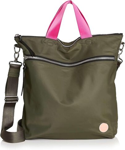 shortyLOVE Wonder Large Crossbody Messenger Bag - Womens Stylish Nylon Travel Handbag with 55" Adjustable Removable Strap in Saudi Arabia