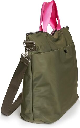 shortyLOVE Wonder Large Crossbody Messenger Bag - Womens Stylish Nylon Travel Handbag with 55" Adjustable Removable Strap in Saudi Arabia