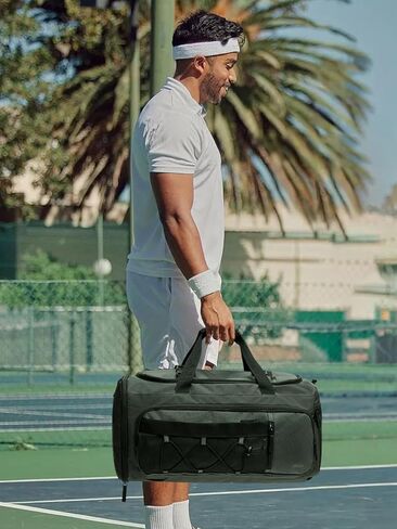 CLUCI Gym Bag for Men & Women, 35L Sports Duffle Bag for Travel,4 in 1 Weekender Bag,Overnight Backpack with Shoe Compartment,Carry on Duffel Bag for Airplane in Kuwait