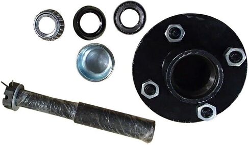 قطع الغيار لجرار شاحنة Moto Truck OEM للمقطورة القابلة للتبديل 2000LB AXEL HUB KIT 545R-4INCH تشمل الأجهزة Mod-JZ985-47669 in Saudi Arabia