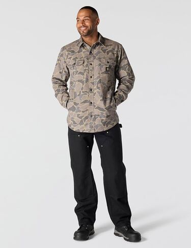 قميص Carhartt رجالي متين ومريح ومبطن بالصوف من القماش من Jac in Saudi Arabia