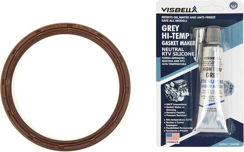 MA-4216892514 Rear Main Seal Compatible With/For Buick Cadillac Chevrolet GMC Isuzu Oldsmobile 2.0 2.4 3.0 3.2 in Kuwait
