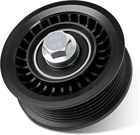 12720530 Drive Belt Idler Pulley Compatible with Che vy Silve rado 1500, Sub Urban, Ta Hoe, Cru ze, GMC Sier ra, Yu kon, Cadil lac ES Calade Replaces 12700122, 15-40607 and 419-091 in Saudi Arabia
