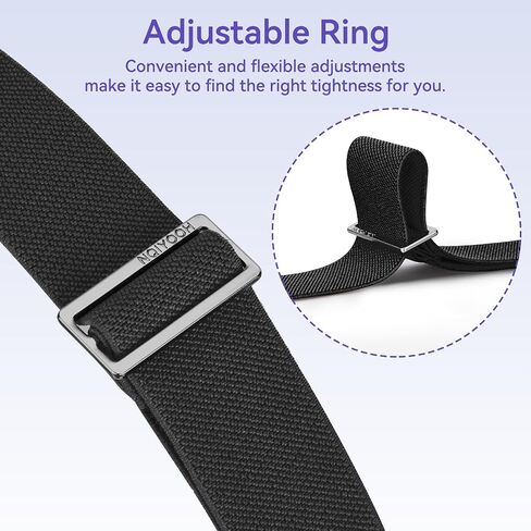 No Show Elastic Belts for Women with Invisible Flat Buckle Stretch Web Strap Belt for Jeans Pants Dresses in Saudi Arabia