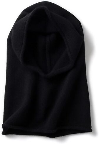 Yuonny 100 ٪ Cashmere Balaclava Hood Loop وشاح ، نساء الرجال شتاء قبعة وشاح محرك in Kuwait