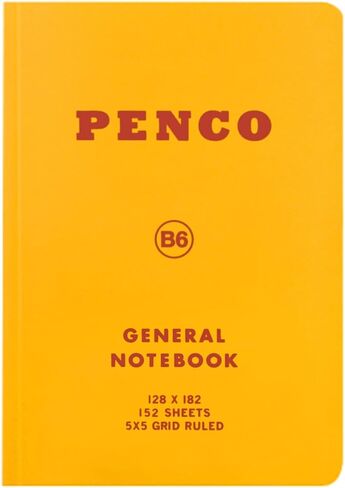HIGHTIDE Hi Tide Penko Notebook B7 Square Red CN158 in Saudi Arabia