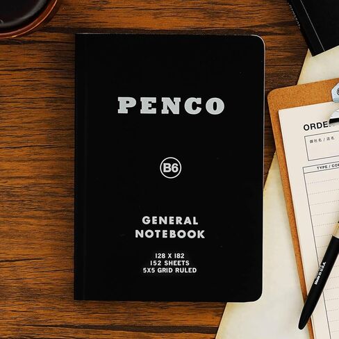 HIGHTIDE Hi Tide Penko Notebook B7 Square Red CN158 in Saudi Arabia