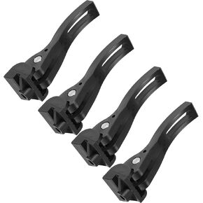 جزء بديل عالمي خلفي ، 4 مساءً سرير الشاحنة تغطية تغطية المشبك ، لطي قابلة للطي ناعمة قابلة للطي السرير Tonneau تغطية التلقائيات التلقائية السوداء in Kuwait