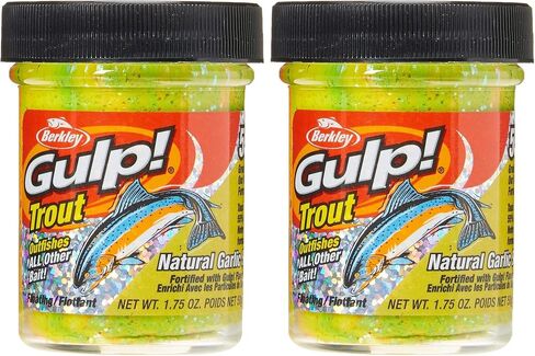 Berkley Gulp! Trout Dough , Rainbow Candy 1.80oz in Saudi Arabia