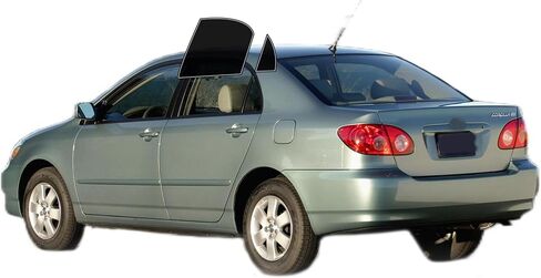 Autotek Precut Windows Tint Film جميع الجوانب سيارات Sun Flocking Protective Privacy Anti Shatter Glass 2 Ply Film أي طقم الظل Tint Toyota Corolla سيدان 2003-2008 in Saudi Arabia
