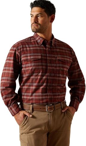 ARIAT Rebar Flannel Durastretch Work Shirt in Saudi Arabia