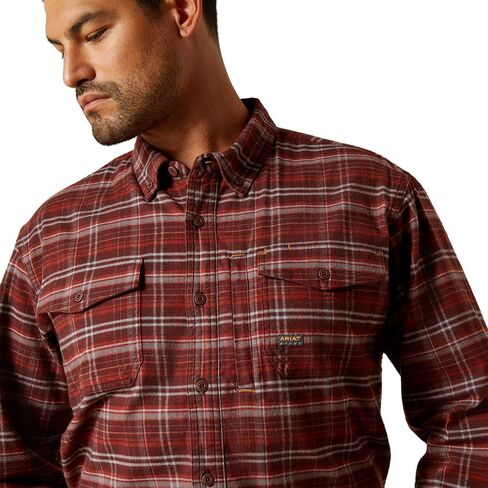 ARIAT Rebar Flannel Durastretch Work Shirt in Saudi Arabia