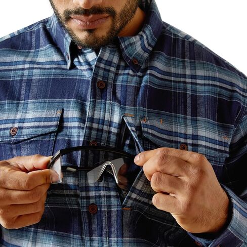 ariat حديد حديد الفانيلا قميص العمل durastretch in Kuwait