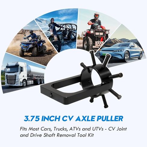 3 inch CV Axle Shaft Puller Tool, UTV/ATV CV Axle Removal Tool, Heavy Duty Axle Puller for Cars, Trucks, ATV & UTV - CV Joint & Driveshaft Removal Tool Set in Kuwait
