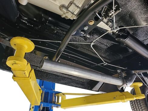 Truck Exhaust Kits 2.5" Dual Exhaust Kit with No Muffler Corner Exit Fits C10 Fits C15 63-72 Pickup SUV in Saudi Arabia