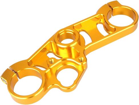 Cnxinn10 انخفاض دراجة نارية من الأشجار الثلاثية الجزء العلوي من المشبك العلوي من Suzuki GSXR600 750 2006-2009 / GSXR1000 2007-2008 ، الذهب in Saudi Arabia