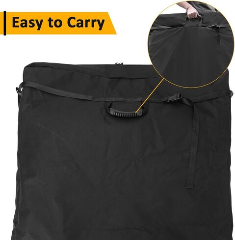 D-Lumina Soft Top Window Storage Bag Compatible with Ford Bronco 4-Door 2021 2022 2023 2024 2025 - Rearseat Storage Multi-Layer Protection Bags Prevent Soft Windows Scratching & Bending ﻿ in Saudi Arabia
