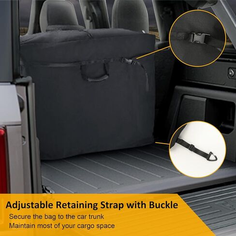 D-Lumina Soft Top Window Storage Bag Compatible with Ford Bronco 4-Door 2021 2022 2023 2024 2025 - Rearseat Storage Multi-Layer Protection Bags Prevent Soft Windows Scratching & Bending ﻿ in Saudi Arabia