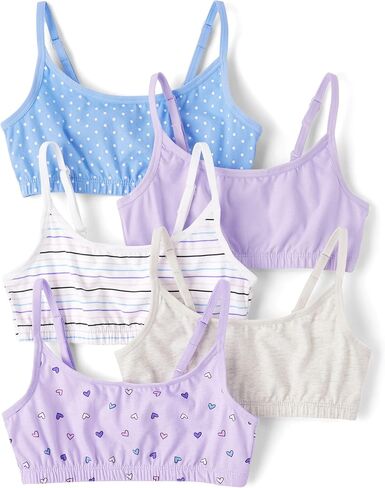The Children's Place ، Girls ، Bralette ، Lavander 5-Pack ، X-Small in Saudi Arabia